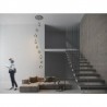 Azzardo Lampa Wisząca Amber Milano 9 Miedziana