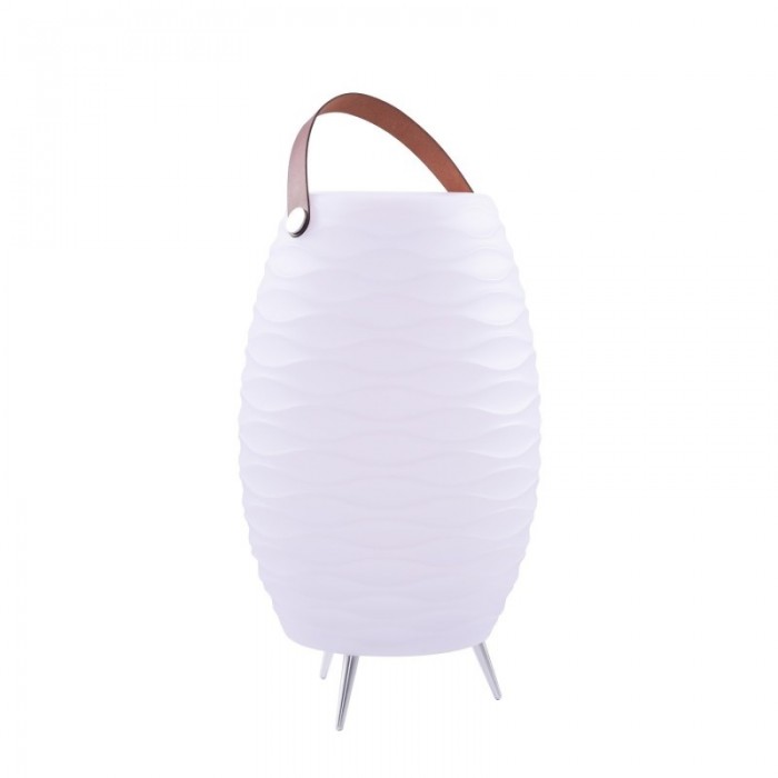 Azzardo Lampa Podłogowa Boombox Bucket    Rgbw Z Pilotem Biała