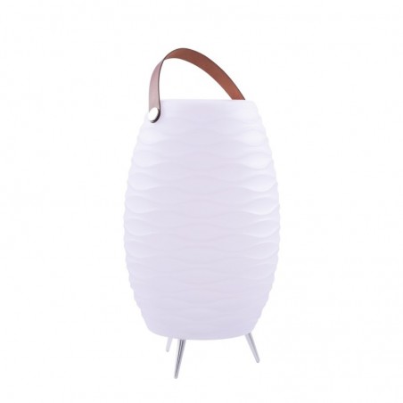 Azzardo Lampa Podłogowa Boombox Bucket    Rgbw Z Pilotem Biała
