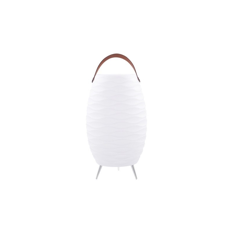 Azzardo Lampa Podłogowa Boombox Bucket    Rgbw Z Pilotem Biała
