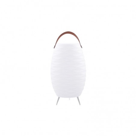 Azzardo Lampa Podłogowa Boombox Bucket    Rgbw Z Pilotem Biała