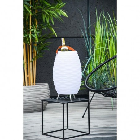 Azzardo Lampa Podłogowa Boombox Bucket    Rgbw Z Pilotem Biała