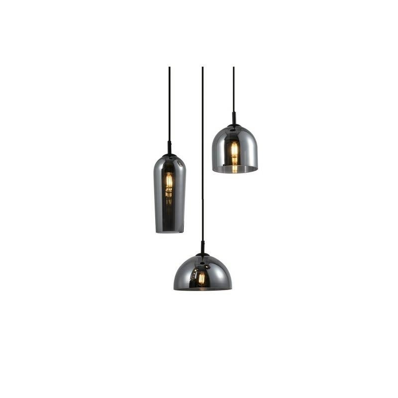 Azzardo Lampa Wisząca Blanca 3            Chromowana