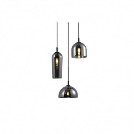 Azzardo Lampa Wisząca Blanca 3            Chromowana