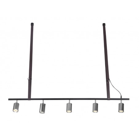 Azzardo Lampa Wisząca Biram Czarna