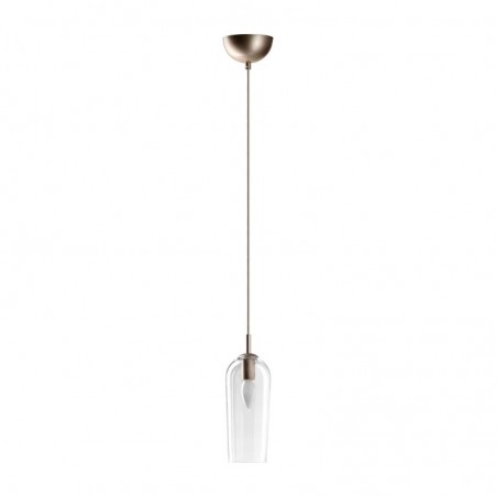 Azzardo Lampa Wisząca Blanca 1            Transparentna