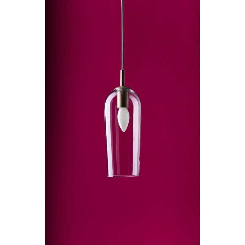 Azzardo Lampa Wisząca Blanca 1            Transparentna