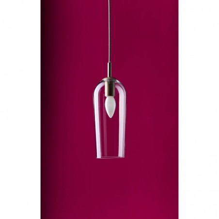 Azzardo Lampa Wisząca Blanca 1            Transparentna
