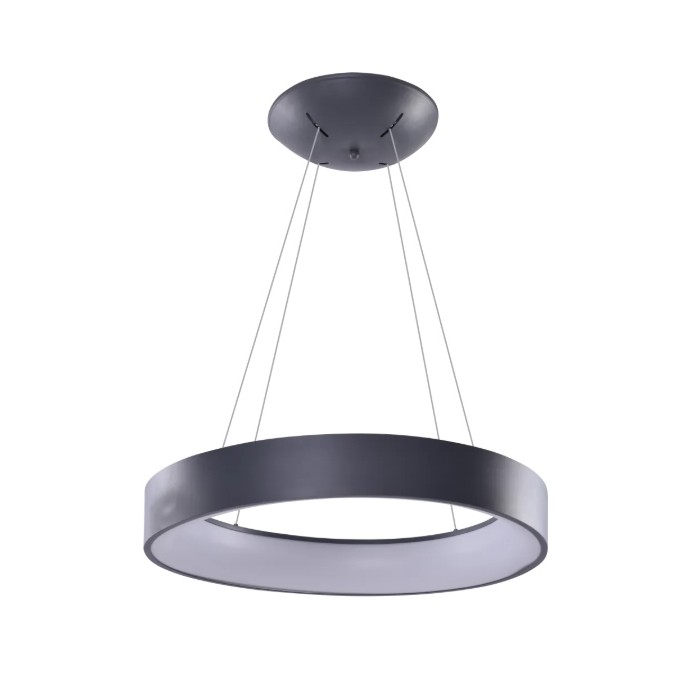 Azzardo Lampa Wisząca Solvent R 110 Cct   Smart Z Pilotem Szara
