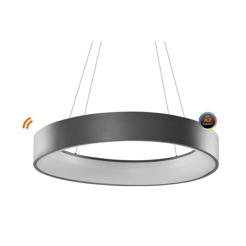 Azzardo Lampa Wisząca Solvent R 110 Cct   Smart Z Pilotem Szara