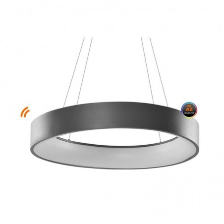 Azzardo Lampa Wisząca Solvent R 110 Cct   Smart Z Pilotem Szara