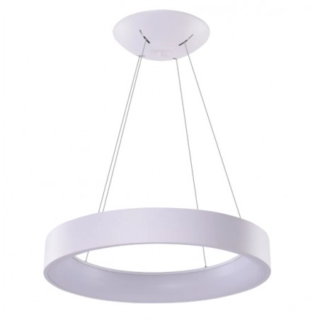Azzardo Lampa Wisząca Solvent R 110 Cct   Smart Z Pilotem Biała