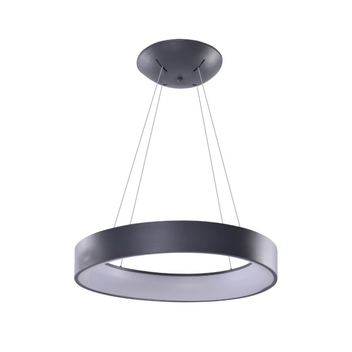 Azzardo Lampa Wisząca Solvent R 80 Cct    Smart Z Pilotem Szara