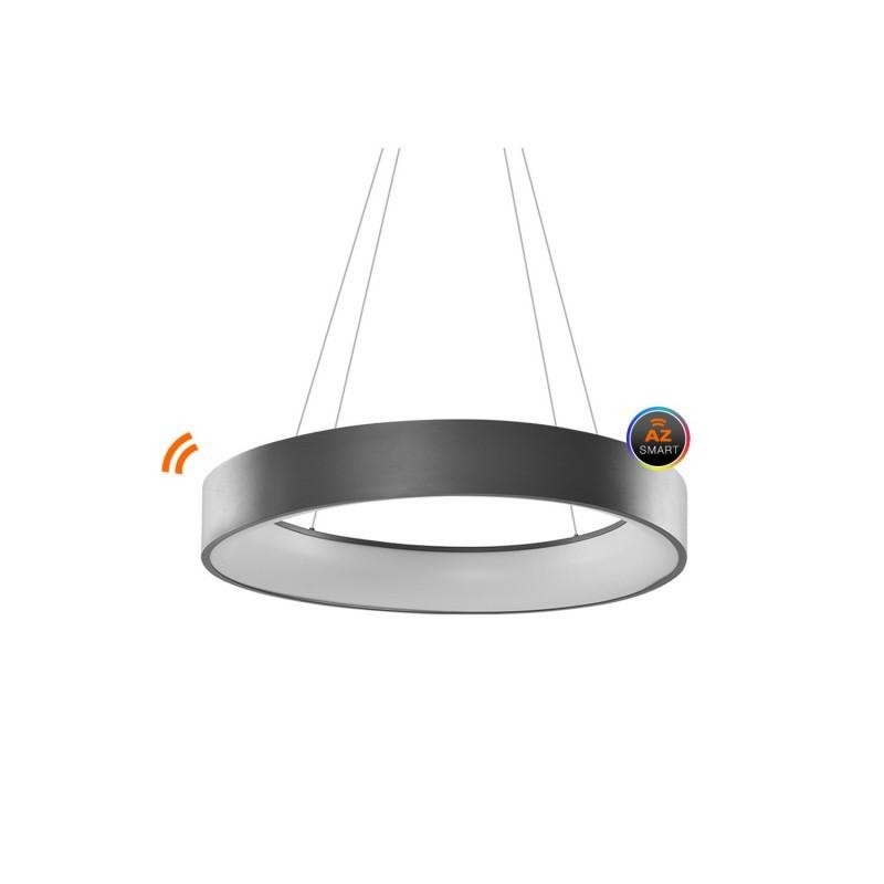 Azzardo Lampa Wisząca Solvent R 80 Cct    Smart Z Pilotem Szara