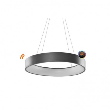 Azzardo Lampa Wisząca Solvent R 80 Cct    Smart Z Pilotem Szara