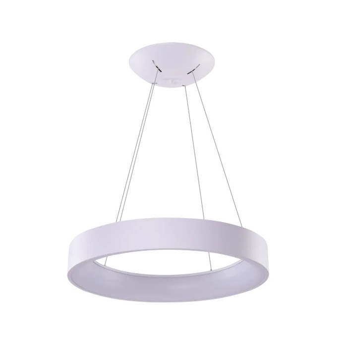 Azzardo Lampa Wisząca Solvent R 80 Cct    Smart Z Pilotem Biała