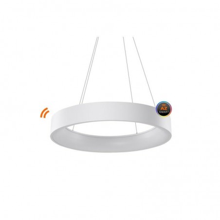 Azzardo Lampa Wisząca Solvent R 80 Cct    Smart Z Pilotem Biała