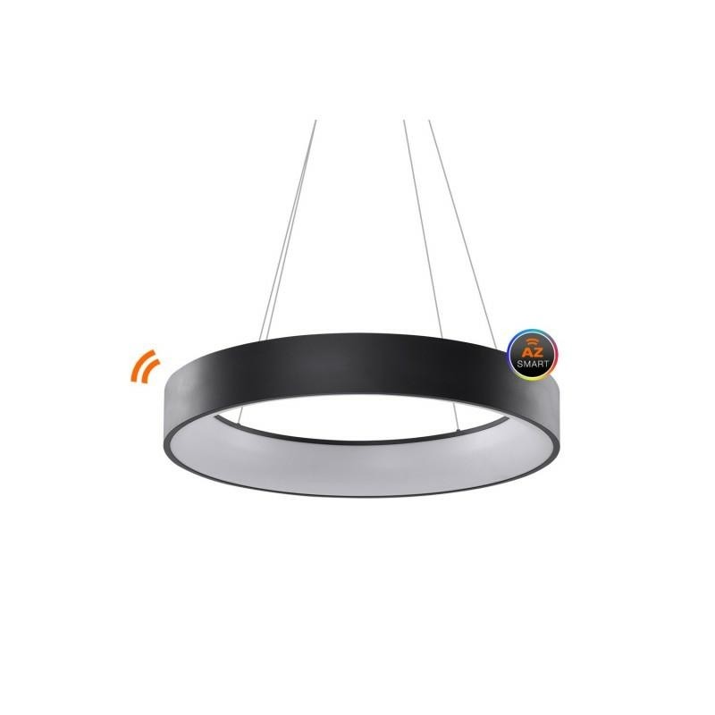 Azzardo Lampa Wisząca Solvent R 80 Cct    Smart Z Pilotem Czarna