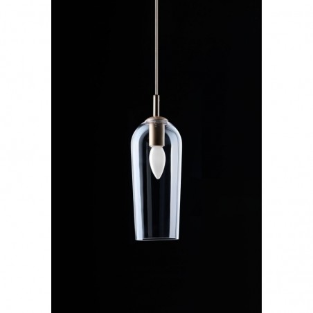 Azzardo Lampa Wisząca Blanca 1            Transparentna