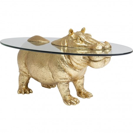 Kare Stolik Kawowy Hippo 80X49 Cm