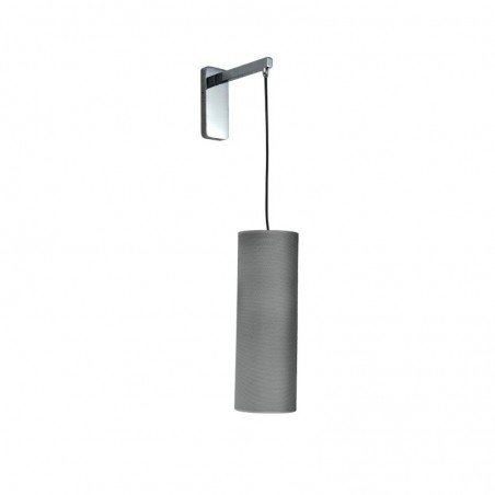 Azzardo Lampa Ścienna Almeria Szara