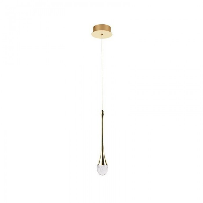 Azzardo Lampa Wisząca Dalma 1 Złota