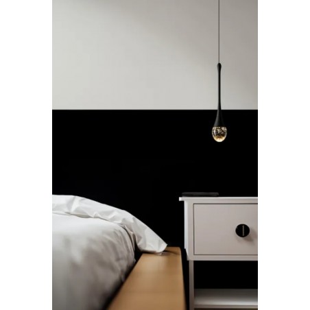 Azzardo Lampa Wisząca Dalma 1 Czarna
