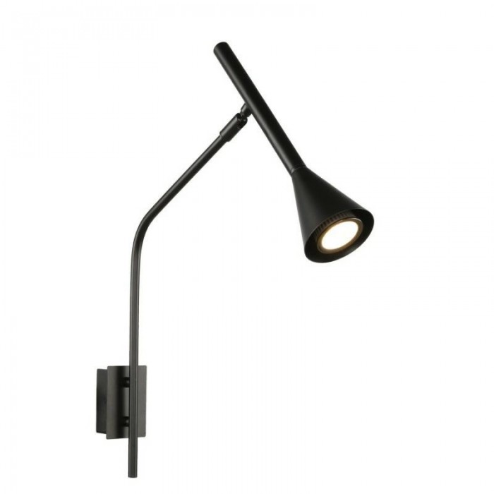 Azzardo Lampa Ścienna Cygnus Czarna