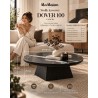 Mamaison Stolik Kawowy Dover 100 Czarny