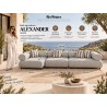 Mamaison Sofa Ogrodowa Alexander Szara    (Poduszki I Pokrowiec W Zestawie)