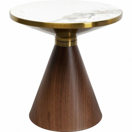 Kare Stolik Cono Walnut 50