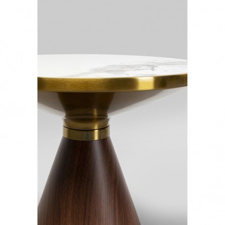 Kare Stolik Cono Walnut 50