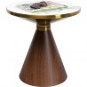 Kare Stolik Cono Walnut 50