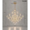 Lampa wisząca CONSTELATION 120 GOLD - LED, stal szczotkowana