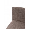 Zestaw 2 Krzeseł Alya Brązowy / Taupe