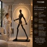 Lampa podłogowa HUMAN ROUND włókno szklane