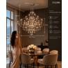 Lampa wisząca CONSTELATION 120 - LED, stal szczotkowana