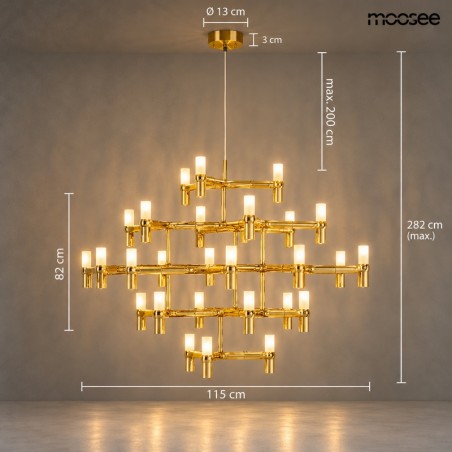 Lampa wisząca ATOMIC GRANDE zlota