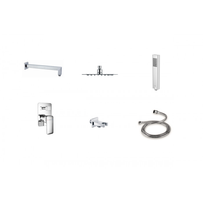 Excellent Keria Zestaw Prysznic-Wanna P/T Chrom
