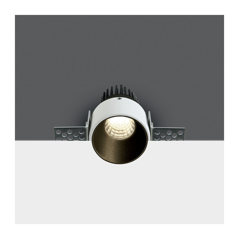 10103BTR/B/W wpust LED z białym pierścieniem i czarnym odbłyśnikiem 3000K 3W dark light puszka montażowa wymagany zasilacz 350mA