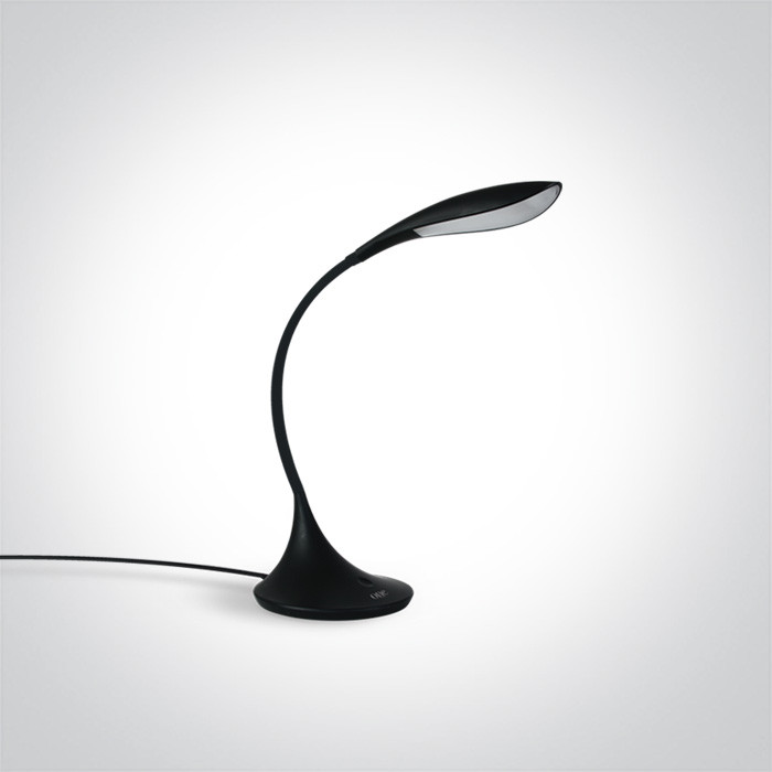 61070/B ściemnialna lampa biurkowa w kolorze czarnym 5W