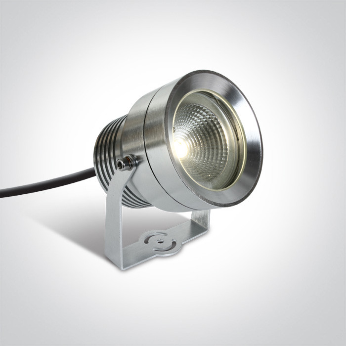 7047/AL/W aluminiowa lampa ogrodowa LED 3000K 20W IP65 kolec i nieściemnialny zasilacz LED w zestawie  