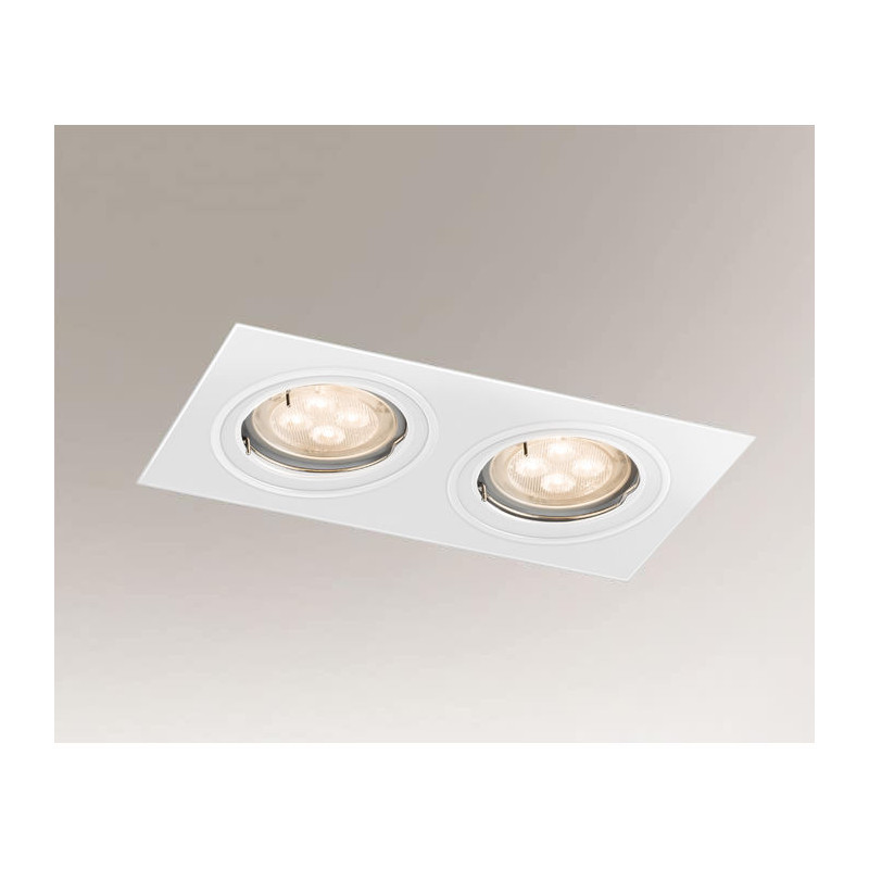 oprawa wpuszczana - 2 x PAR16